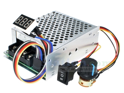 Stepless Motor Governor 60A 15KHz 0-100% PWM DC Motor Forward Reverse Controller 12V 24V 36V 48V